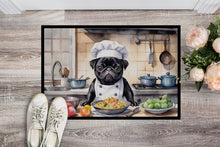 Load image into Gallery viewer, Pug The Chef Doormat - 18X27 Indoor / Outdoor Rug | Made in USA