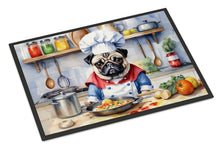 Load image into Gallery viewer, Pug The Chef Doormat - 18X27 Indoor / Outdoor Rug | Made in USA