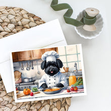 Load image into Gallery viewer, Puli The Chef Greeting Cards - Blank Note Cards – 8-Pack of Artist-Designed Cards with Envelopes
