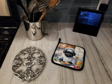 Load image into Gallery viewer, Puli The Chef Pot Holders - Set of 2 Decorative Kitchen Helpers | Made in the USA