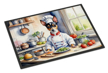 Load image into Gallery viewer, Rat Terrier The Chef Doormat-24x36 Indoor / Outdoor Rug | Made in USA