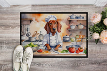Load image into Gallery viewer, Redbone Coonhound The Chef Doormat-24x36 Indoor / Outdoor Rug | Made in USA