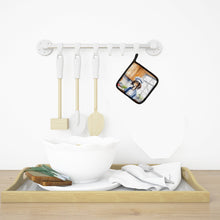 Load image into Gallery viewer, Saluki The Chef Pot Holders - Set of 2 Decorative Kitchen Helpers | Made in the USA
