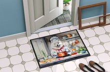 Load image into Gallery viewer, Samoyed The Chef Doormat-24x36 Indoor / Outdoor Rug | Made in USA