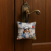 Load image into Gallery viewer, Sheltie The Chef Hanging Square Fabric Ornament 3.5 × 3.5
