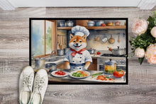 Load image into Gallery viewer, Shiba Inu The Chef Doormat-24x36 Indoor / Outdoor Rug | Made in USA