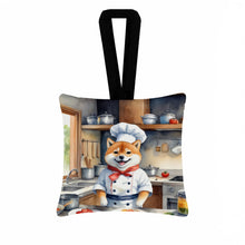 Load image into Gallery viewer, Shiba Inu The Chef Hanging Square Fabric Ornament 3.5 × 3.5