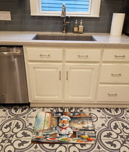 Load image into Gallery viewer, Shiba Inu The Chef Memory Foam Kitchen Mat