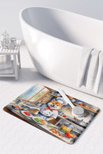 Load image into Gallery viewer, Shiba Inu The Chef Memory Foam Kitchen Mat