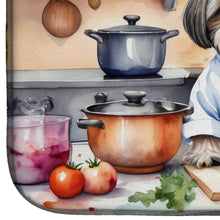Load image into Gallery viewer, Shih Tzu The Chef Dish Drying Mat