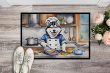 Load image into Gallery viewer, Siberian Husky The Chef Doormat-24x36 Indoor / Outdoor Rug | Made in USA