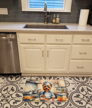 Load image into Gallery viewer, Silky Terrier The Chef Memory Foam Kitchen Mat