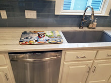 Load image into Gallery viewer, Staffordshire Bull Terrier The Chef Dish Drying Mat