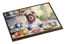 Load image into Gallery viewer, Staffordshire Bull Terrier The Chef Doormat-24x36 Indoor / Outdoor Rug | Made in USA