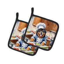 Load image into Gallery viewer, Tibetan Mastiff The Chef Pot Holders - Set of 2 Decorative Kitchen Helpers | Made in the USA