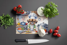 Load image into Gallery viewer, Tibetan Spaniel The Chef Glass Cutting Boards – Durable, Decorative Kitchen Art