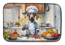 Load image into Gallery viewer, Weimaraner The Chef Dish Drying Mat