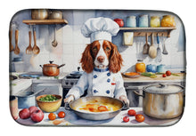Load image into Gallery viewer, Welsh Springer Spaniel The Chef Dish Drying Mat