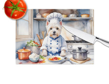 Load image into Gallery viewer, Westie The Chef Glass Cutting Boards – Durable, Decorative Kitchen Art