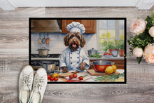 Load image into Gallery viewer, Wirehaired Pointing Griffon The Chef Doormat-24x36 Indoor / Outdoor Rug | Made in USA
