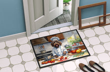 Load image into Gallery viewer, Wirehaired Pointing Griffon The Chef Doormat-24x36 Indoor / Outdoor Rug | Made in USA