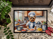 Load image into Gallery viewer, Yorkie Yorkshire Terrier The Chef Doormat-24x36 Indoor / Outdoor Rug | Made in USA