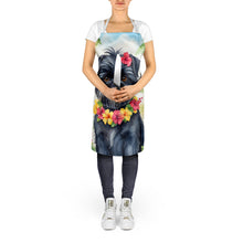 Load image into Gallery viewer, Affenpinscher Luau Apron – Artist-Designed Kitchen, BBQ &amp; Craft Apron