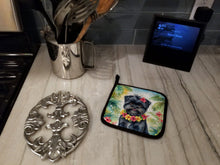 Load image into Gallery viewer, Affenpinscher Luau Pot Holders - Set of 2 Decorative Kitchen Helpers | Made in the USA