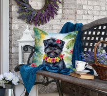 Load image into Gallery viewer, Affenpinscher Luau Throw Pillow