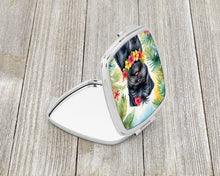 Load image into Gallery viewer, Affenpinscher Luau Compact Mirror – Stylish Purse Mirror with Artistic Covers