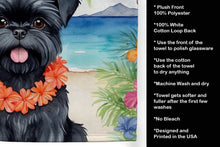 Load image into Gallery viewer, Affenpinscher Luau Kitchen Towel