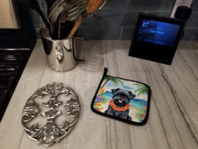 Load image into Gallery viewer, Affenpinscher Luau Pot Holders - Set of 2 Decorative Kitchen Helpers | Made in the USA