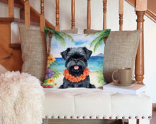 Load image into Gallery viewer, Affenpinscher Luau Throw Pillow - 14x14 Decorative Pillow – Art for Your Home &amp; Patio