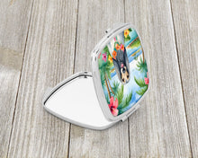 Load image into Gallery viewer, Afghan Hound Luau Compact Mirror – Stylish Purse Mirror with Artistic Covers