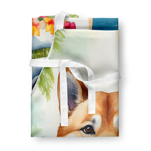 Load image into Gallery viewer, Akita Luau Apron – Artist-Designed Kitchen, BBQ &amp; Craft Apron