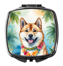 Load image into Gallery viewer, Akita Luau Compact Mirror – Stylish Purse Mirror with Artistic Covers