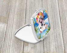 Load image into Gallery viewer, American Bulldog Luau Compact Mirror – Stylish Purse Mirror with Artistic Covers