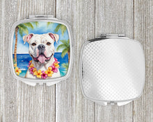 Load image into Gallery viewer, American Bulldog Luau Compact Mirror – Stylish Purse Mirror with Artistic Covers