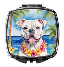 Load image into Gallery viewer, American Bulldog Luau Compact Mirror – Stylish Purse Mirror with Artistic Covers