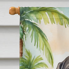 Load image into Gallery viewer, American English Coonhound Luau House Flag