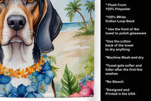 Load image into Gallery viewer, American English Coonhound Luau Kitchen Towel