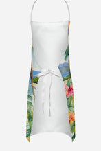 Load image into Gallery viewer, American Eskimo Luau Apron – Artist-Designed Kitchen, BBQ &amp; Craft Apron