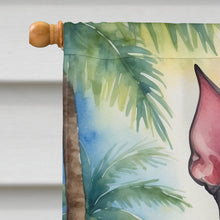 Load image into Gallery viewer, American Hairless Terrier Luau House Flag