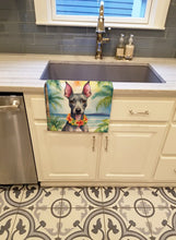 Load image into Gallery viewer, American Hairless Terrier Luau Kitchen Towel