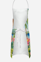 Load image into Gallery viewer, American Water Spaniel Luau Apron – Artist-Designed Kitchen, BBQ &amp; Craft Apron
