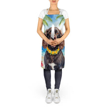 Load image into Gallery viewer, American Water Spaniel Luau Apron – Artist-Designed Kitchen, BBQ &amp; Craft Apron