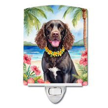 Load image into Gallery viewer, American Water Spaniel Luau Ceramic Night Light