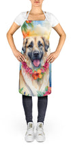 Load image into Gallery viewer, Anatolian Shepherd Luau Apron – Artist-Designed Kitchen, BBQ &amp; Craft Apron