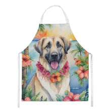 Load image into Gallery viewer, Anatolian Shepherd Luau Apron – Artist-Designed Kitchen, BBQ &amp; Craft Apron