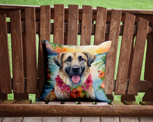 Load image into Gallery viewer, Anatolian Shepherd Luau Throw Pillow - 14x14 Decorative Pillow – Art for Your Home &amp; Patio